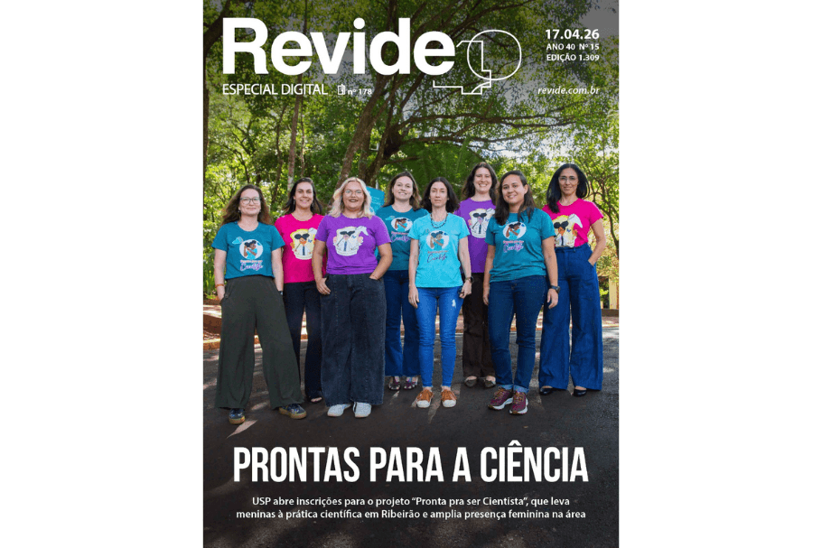 Capa da Revide Digital com a equipe Pronta pra ser Cientista